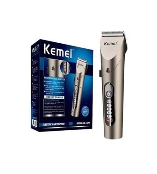 Kemei km-1627 Rechargeable Electric Hair Trimmers Professional Cordless Hair Clipper